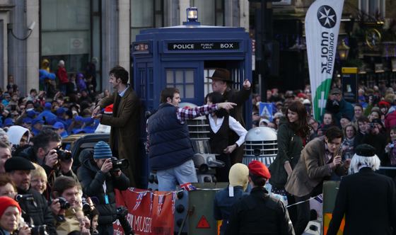 Doctor Who New Year's Day parade
