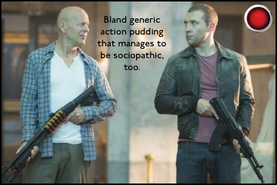 A Good Day to Die Hard red light Bruce Willis Jai Courtney