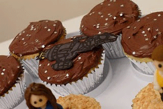 Firefly cupcakes
