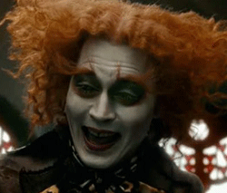 Johnny Depp in Alice in Wonderland