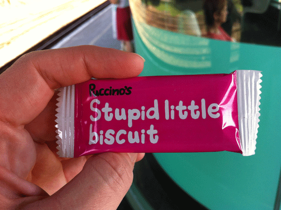 stupid little biscuit