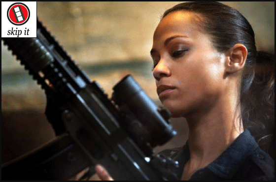 Zoe Saldana in Colombiana