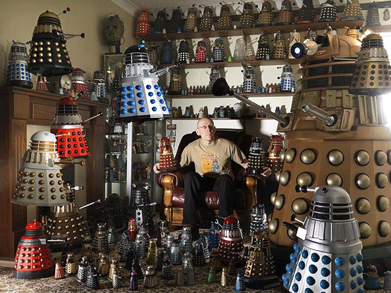 Guinness World Record Dalek collection