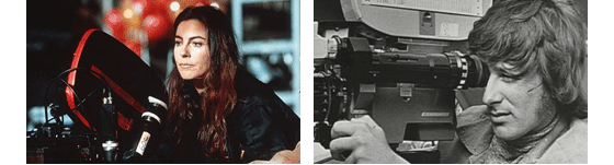 Kathryn Bigelow and Steven Spielberg