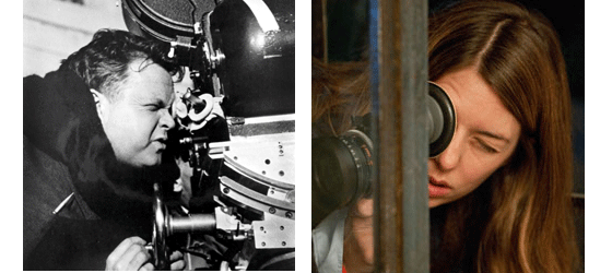 Orson Welles and Sofia Coppola