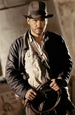 Harrison Ford as Indiana Jones