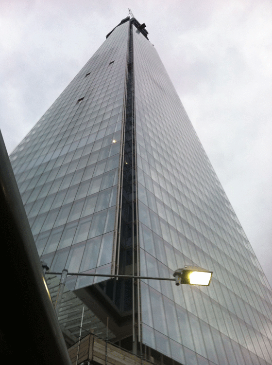 Shard near completion