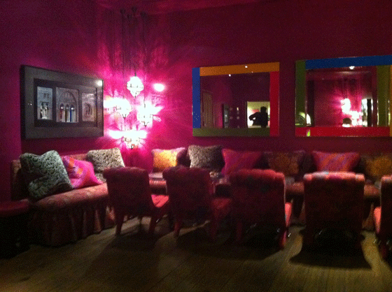 Soho Hotel screening room