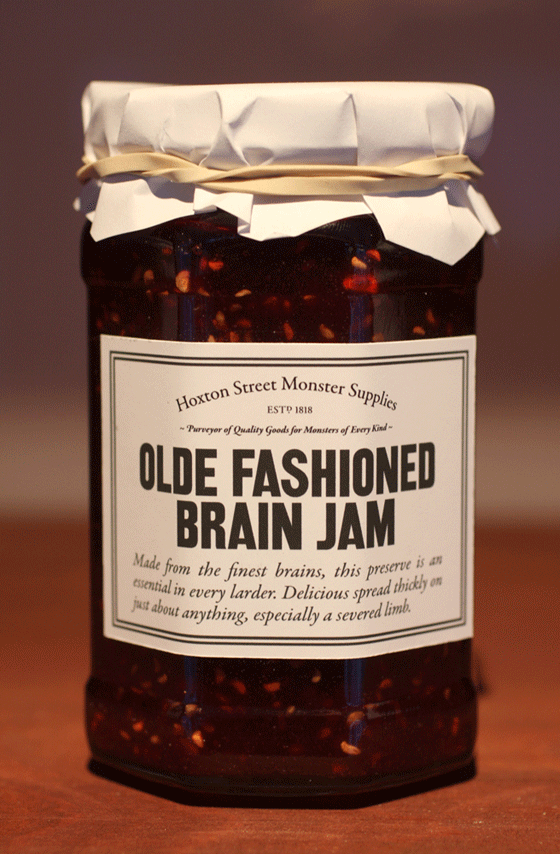 Olde Fashioned Brain Jam from Hoxton Street Monster Supplies