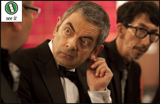 Rowan Atkinson in Johnny English Reborn