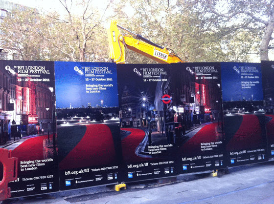 construction at London Film Festival