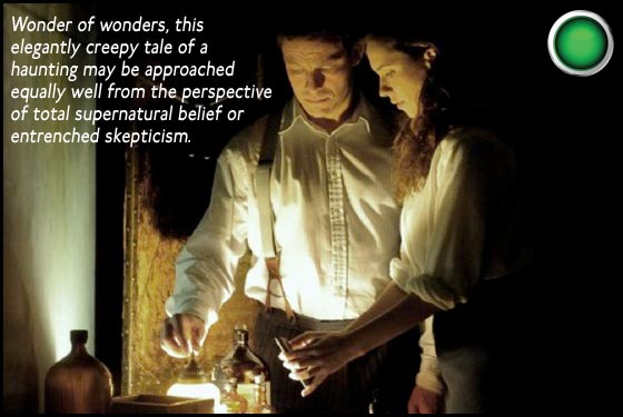 Dominic West and Rebecca Hall in The Awakening green light