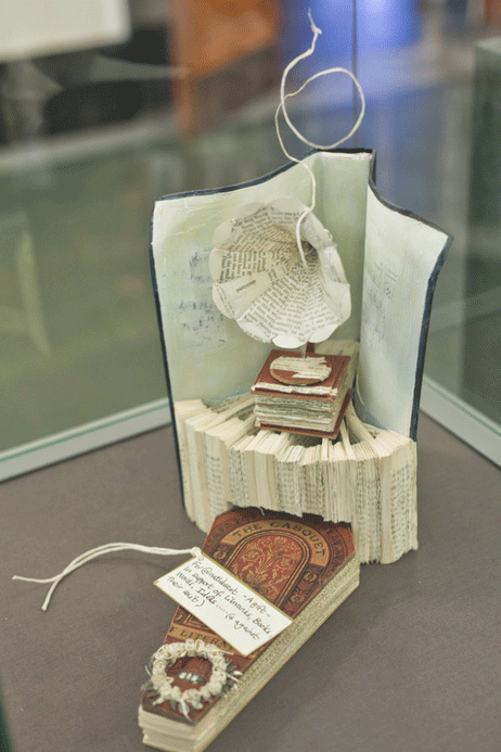 Edinburgh miniature book art by anonymous artist