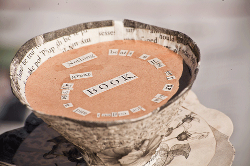 Edinburgh miniature book art by anonymous artist