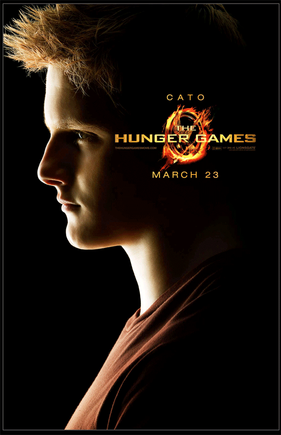 Alexander Ludwig as Cato poster The Hunger Games