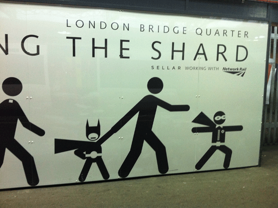children as small superheroes