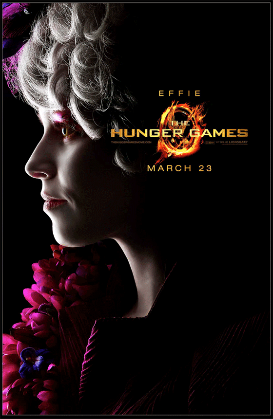 Elizabeth Banks as Effie poster The Hunger Games
