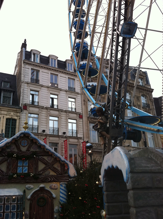 Lille Christmas ferris wheel