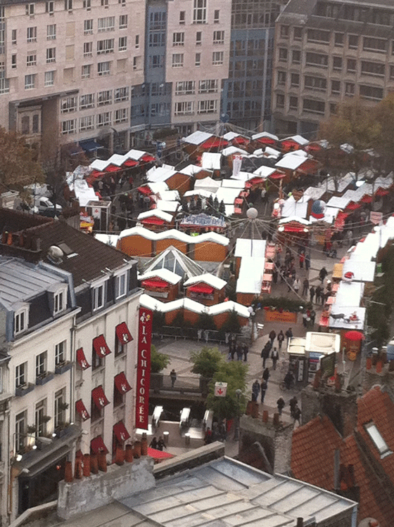 Lille Christmas ferris wheel