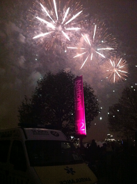 Lord Mayor's fireworks