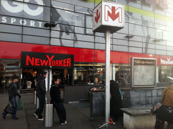 New Yorker shop in Lille