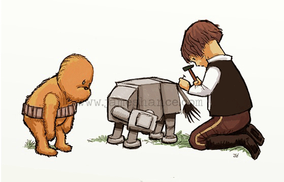 Wookiee the Chew by James Hance