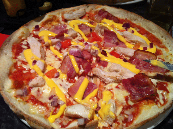 British pizza