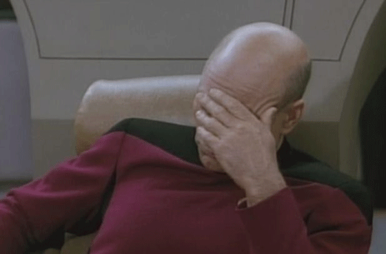 Jean-Luc Picard facepalm