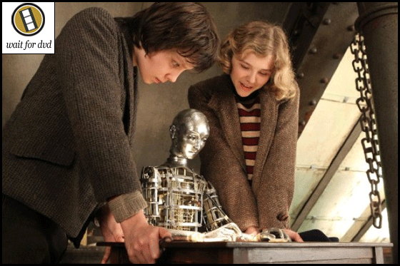 Asa Butterfield and Chloe Grace Moretz in Hugo