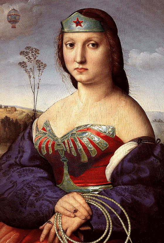 Renaissance Wonder Woman by Wiz
