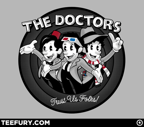 The Doctors Trust Us T-shirt TeeFury by zerobriant