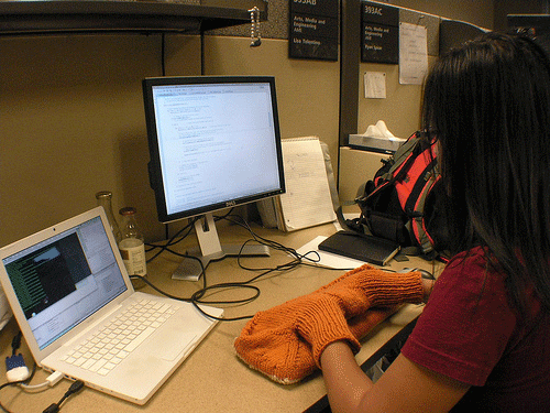 geek snuggie by Becky Stern