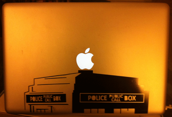 MacBook Pro TARDIS
