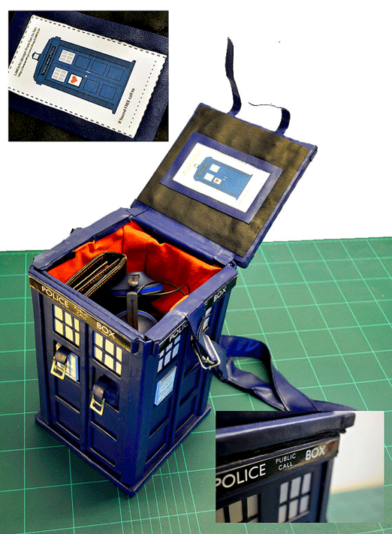 TARDIS purse by LIMOchi
