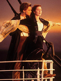 Titanic Leonardo DiCaprio Kate Winslet