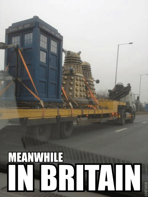 Doctor Who props move