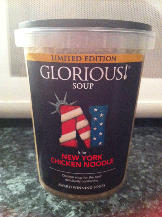Sainsbury's New York Chicken Noodle soup