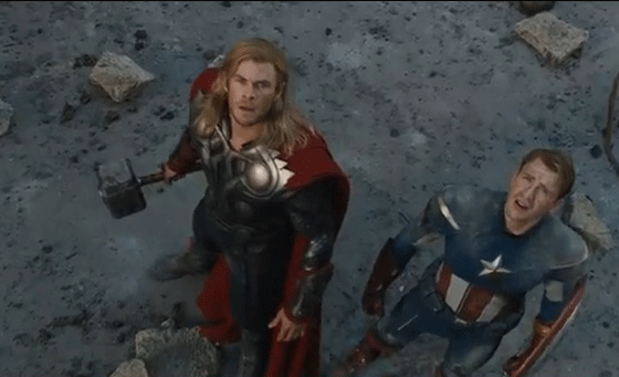 Marvel Avengers Assemble Chris Hemsworth Chris Evans
