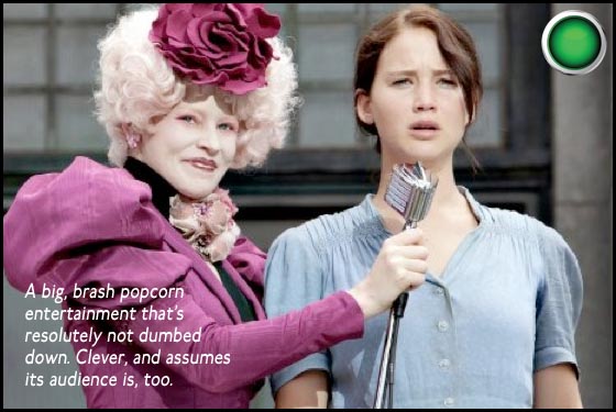 The Hunger Games Elizabeth Banks Jennifer Lawrence green light