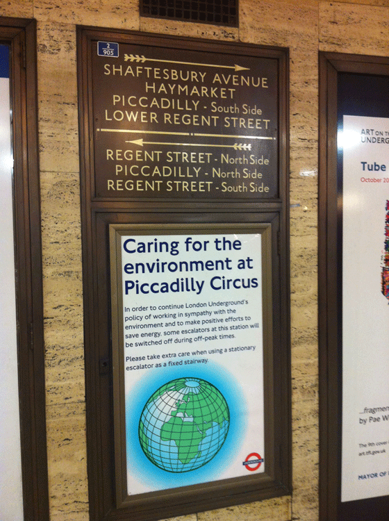 old and new signs