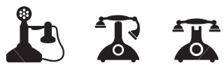 phone icons