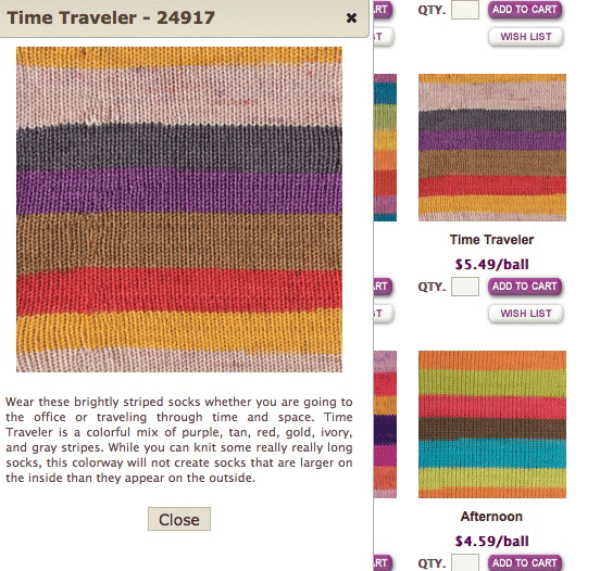 time traveler yarn
