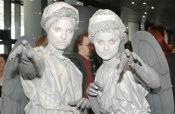 Doctor Who Weeping Angels cosplay