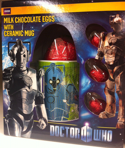Doctor Who Dalek Cyberman candy