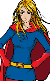 female superhero