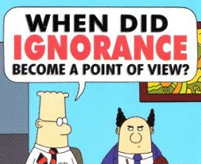 ignorance Dilbert