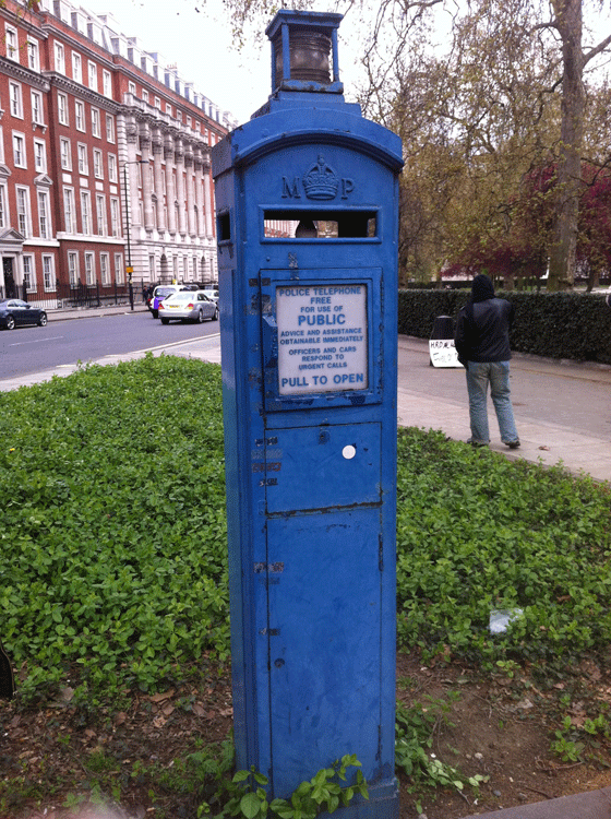 police phone box