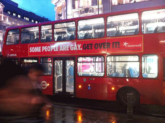 Some people are gay. Get over it!