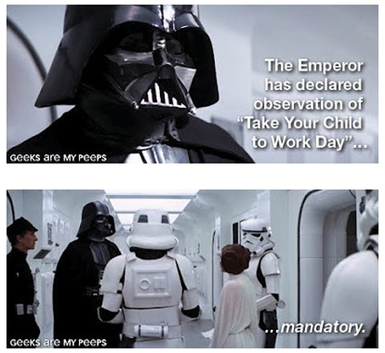 Star Wars Take Your Child to Work Day
