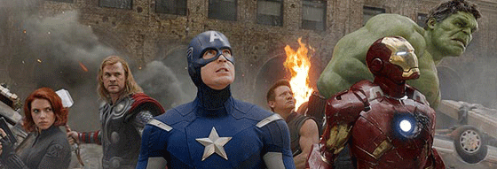Marvel’s The Avengers Assemble Scarlett Johansson Chris Hemsworth Chris Evans Jeremy Renner